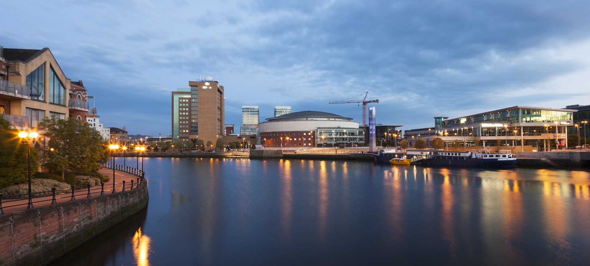 Belfast Waterfront Dark