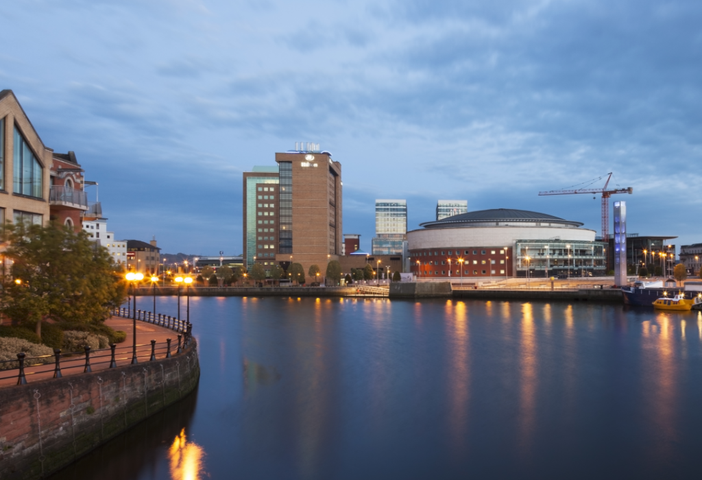 Belfast Waterfront Dark